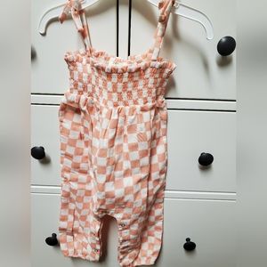 six. Spearmint baby romper size 12-18M